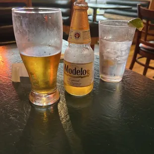 oysters and mussels, drink