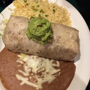 Chicken Fajita Burrito