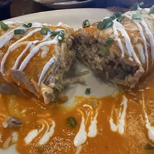 Lunch Wet Burrito