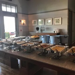 Full catering set up