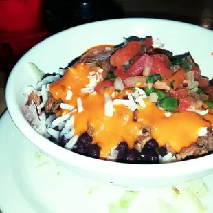 Chimis lunch bowl.. Just like chipotles!!