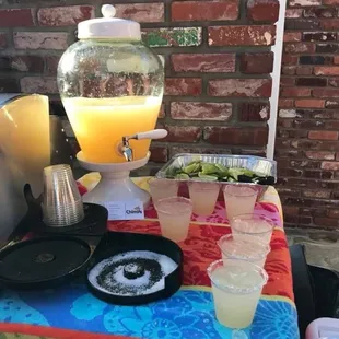 Margaritas catered and served!