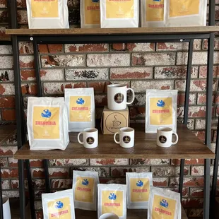 They roast their beans in-house.