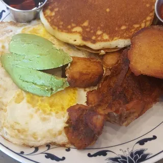 Pancake Breakfast Plate