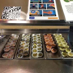 Salsa bar
