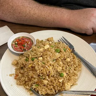 Chicken fried rice