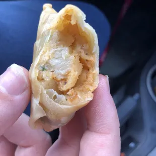 Vegetarian Chin Brothers Samosas