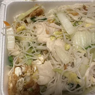 Do not eat hear! I order chicken lo mein and got home and it was hair in my food. Also the noodles didn't look cooked all the way