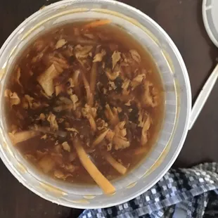 Hot and sour soup