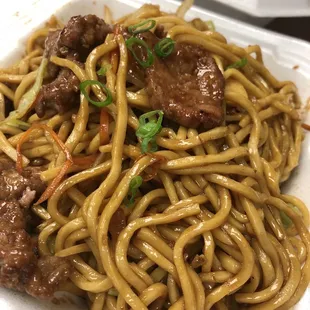 Beef Lomein