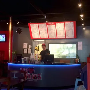 Counter where you order