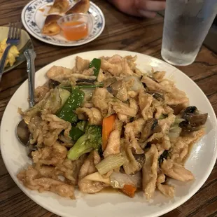 chicken and vegetables