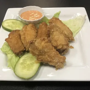 Fried chicken wings