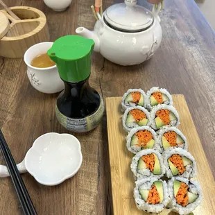 Vegetable sushi