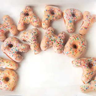 food, dough desserts, donuts