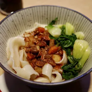 Spicy Minced Pork Hand Ripped Noodles