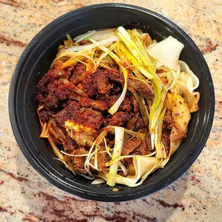 Spicy Cumin Lamb Hand-Ripped Noodles