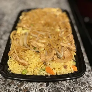 Chicken Lo Mein Combination