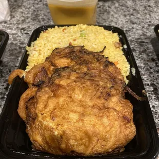 Chicken Egg Fu Young Combination