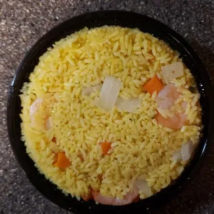Shrimp fried rice