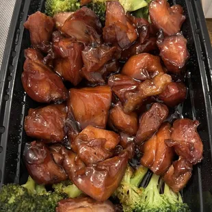 S18. Bourbon Chicken