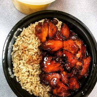 Bourbon chicken