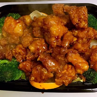 Orange chicken