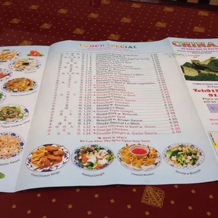 Check out the lunch specials, Monday-Saturday, from 10:30 AM to 3 PM.