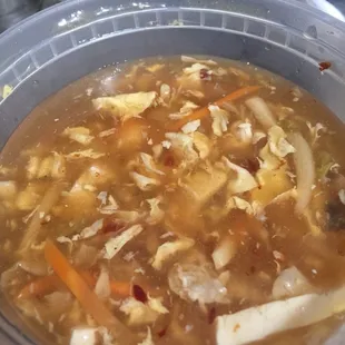 Hot and sour soup