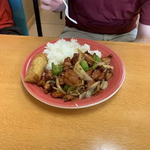 Bourbon chicken