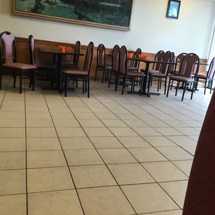 Eating area.