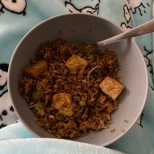 35. Tofu Fried Rice