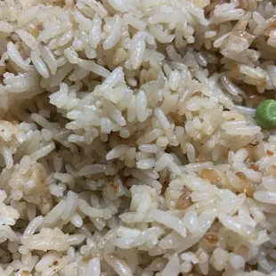 Disgusting fried rice (never ate non-fried rice)