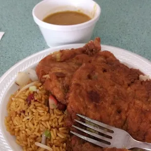 Roast chicken Egg Foo Yung my favorite.