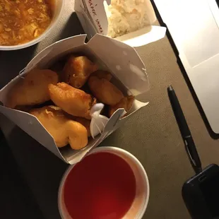 Sweet and sour chicken