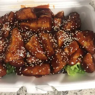 Sesame tofu