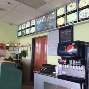 Looking at the ordering area.