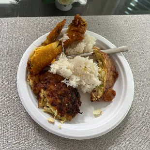 Egg Foo Young Lunch Special Combo-shrimp