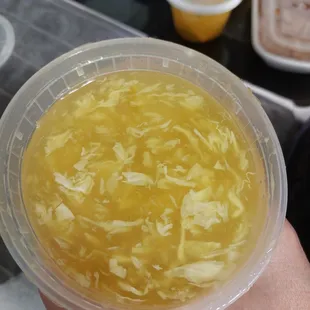 Egg drop soup