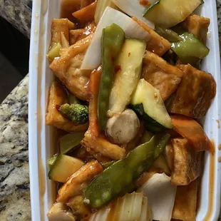 General tso tofu