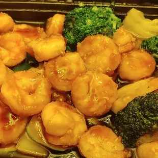 Teriyaki shrimp