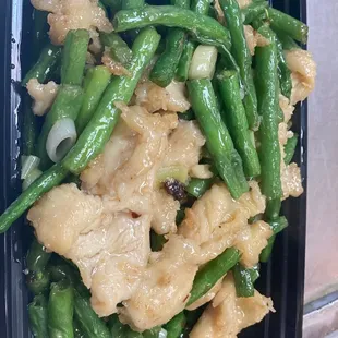 String Bean Chicken