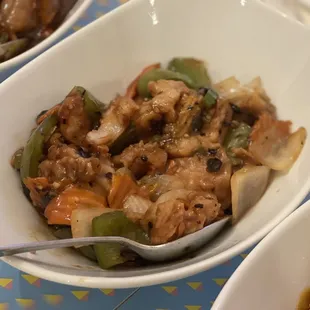 Fish Fillet with Black Bean Sauce