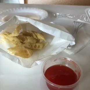 Complimentary chips