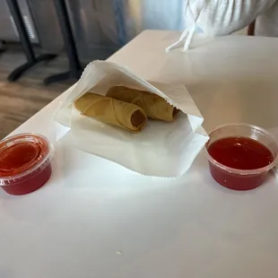 Yummy egg rolls