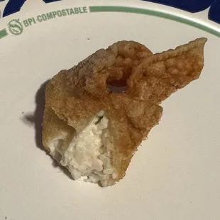 Yummy, crispy crab Rangoon