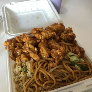 Orange Chicken Lunch