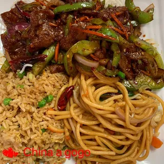 Mongolian Beef Lunch