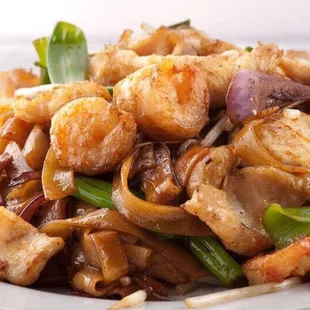 Shrimp Chow Fun Noodles