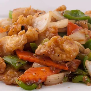 Fish Filet with Black Bean Sauce Individual Dinner